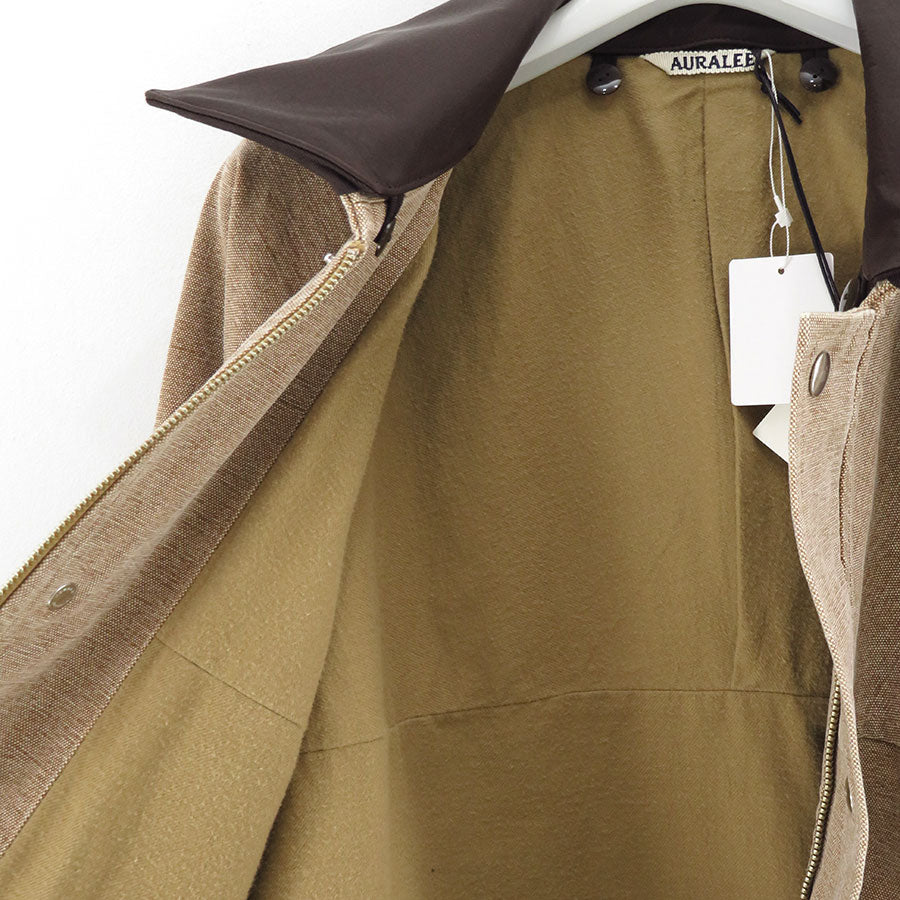 AURALEE/オーラリー】WASHED ORGANIC CANVAS HUNTING BLOUSON A24AB01HGの通販 「ONENESS  ONLINE STORE」