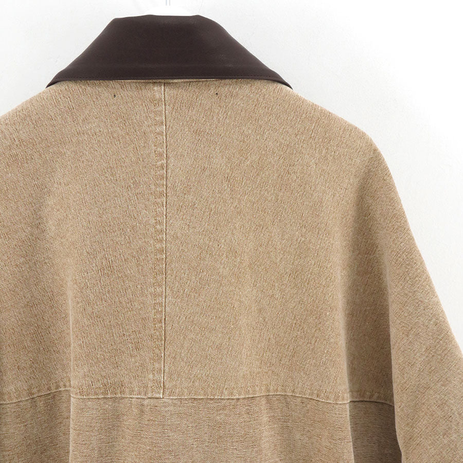 【AURALEE/オーラリー】<br>WASHED ORGANIC CANVAS HUNTING BLOUSON <br>A24AB01HG