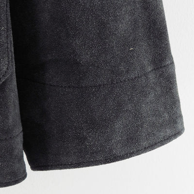【HERILL/ヘリル】<br>Goat suede Railroad Chore Jacket <br>26-011-HL-8000-10