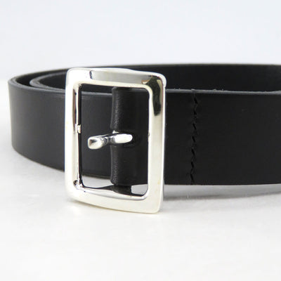 【XOLO JEWELRY/ショロジュエリー】<br>Square Narrow Buckle -BLK Leather- <br>XOBL006