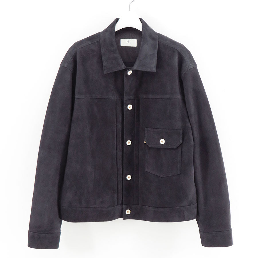 【HERILL/ヘリル】<br>Lamb suede XX Jacket <br>26-011-HL-8020-10