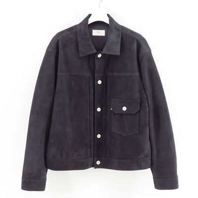 【HERILL/ヘリル】<br>Lamb suede XX Jacket <br>26-011-HL-8020-10