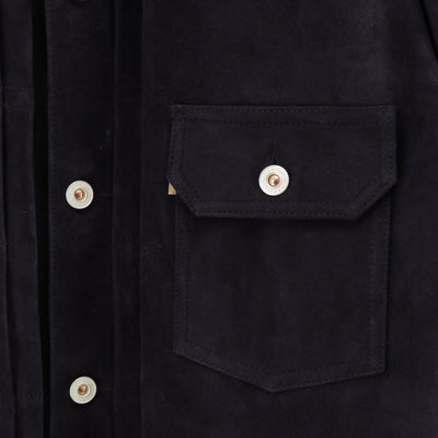 【HERILL/ヘリル】<br>Lamb suede XX Jacket <br>26-011-HL-8020-10