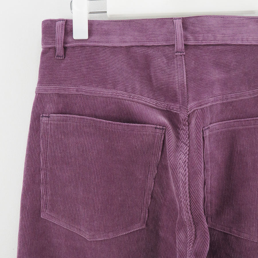 AURALEE 24AW FINX CORDUROY PANTS 4 紫 Namu Shop - Auralee Finx Corduroy Pants - Purple