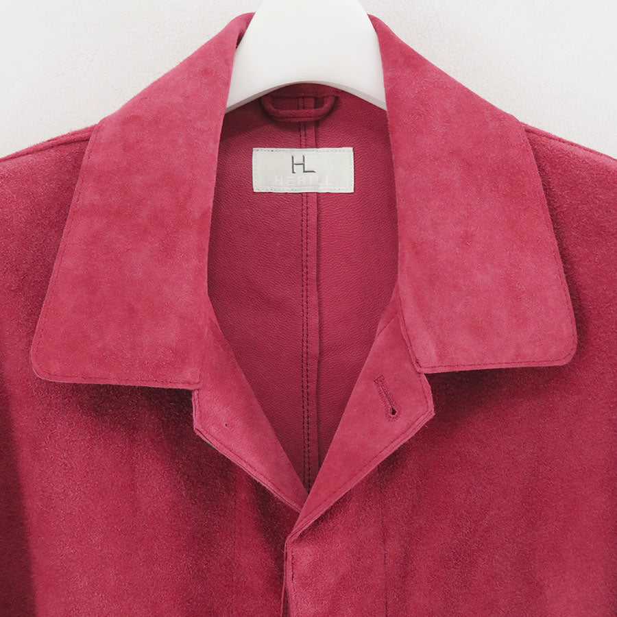 【HERILL/ヘリル】<br>Goat suede Jacket <br>26-011-HL-8040-10