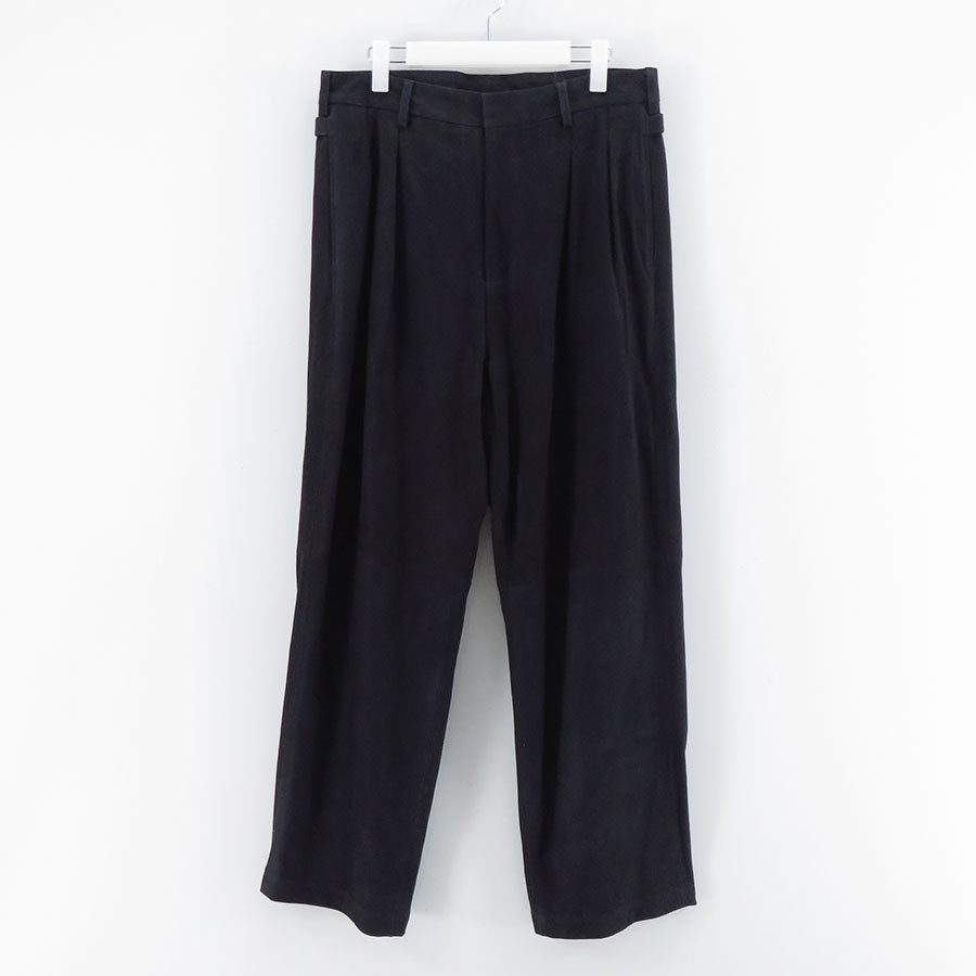 A.PRESSE/アプレッセ】Suede Trousers 24AAP-04-01Hの通販 「ONENESS ONLINE STORE」