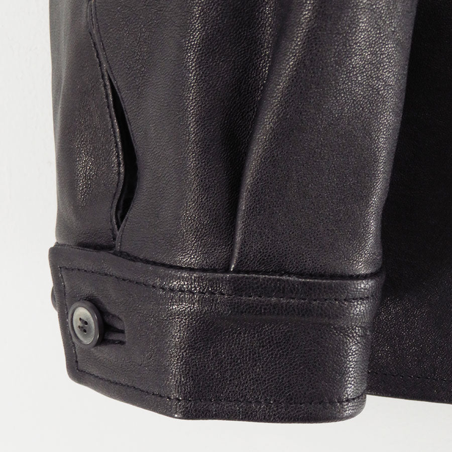 【HERILL/ヘリル】<br>Lamb leather Jacket <br>26-011-HL-8050-10