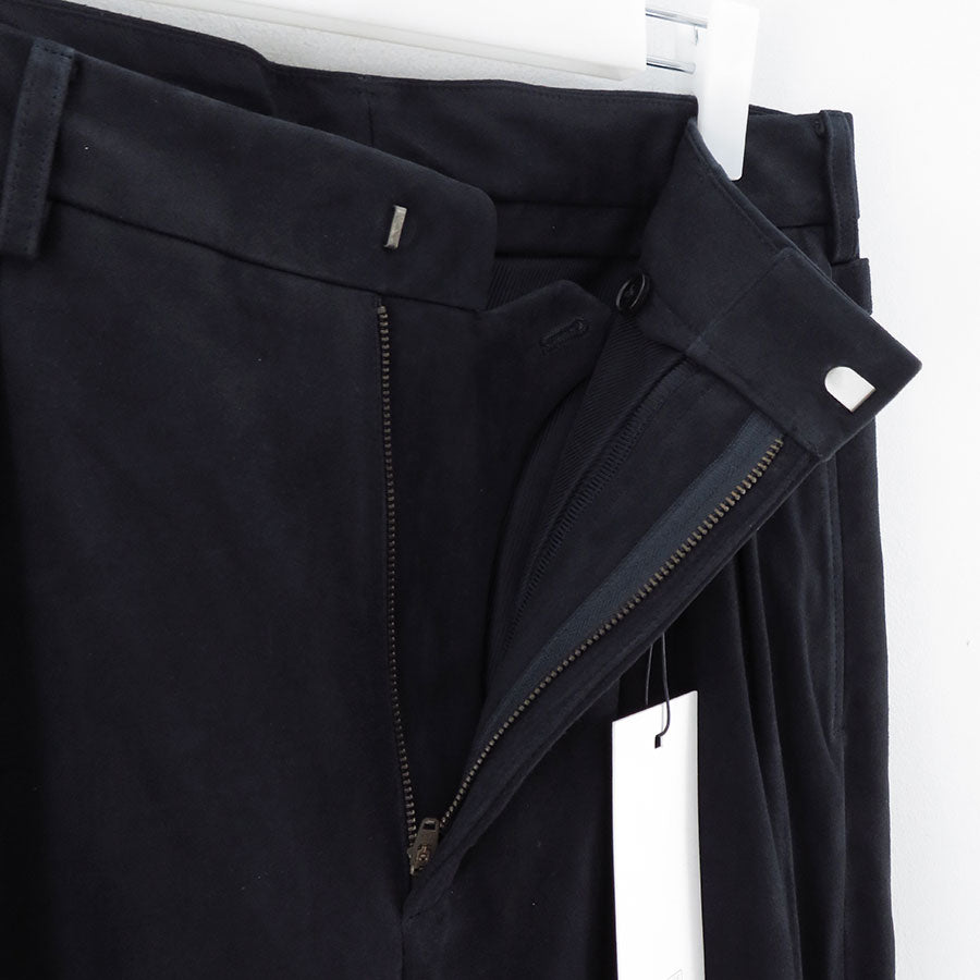 【A.PRESSE/アプレッセ】<br>Suede Trousers <br>24AAP-04-01H