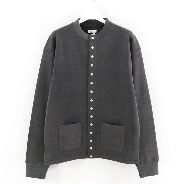 サイズ3 マーティーアンドサンズ ノット ア プレーンジャケット ミックスグレイ MAATEE&SONS/マーティーアンドサンズ】SNAP CARDIGAN MT6303-0811Aの