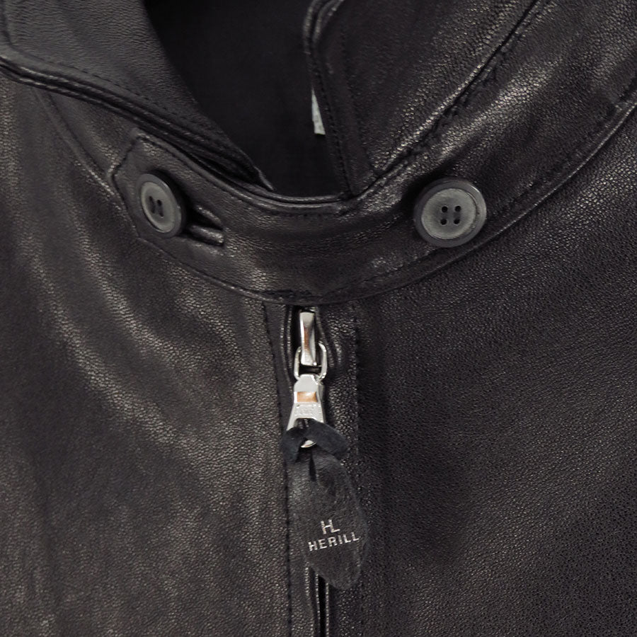 【HERILL/ヘリル】<br>Lamb leather Jacket <br>26-011-HL-8050-10