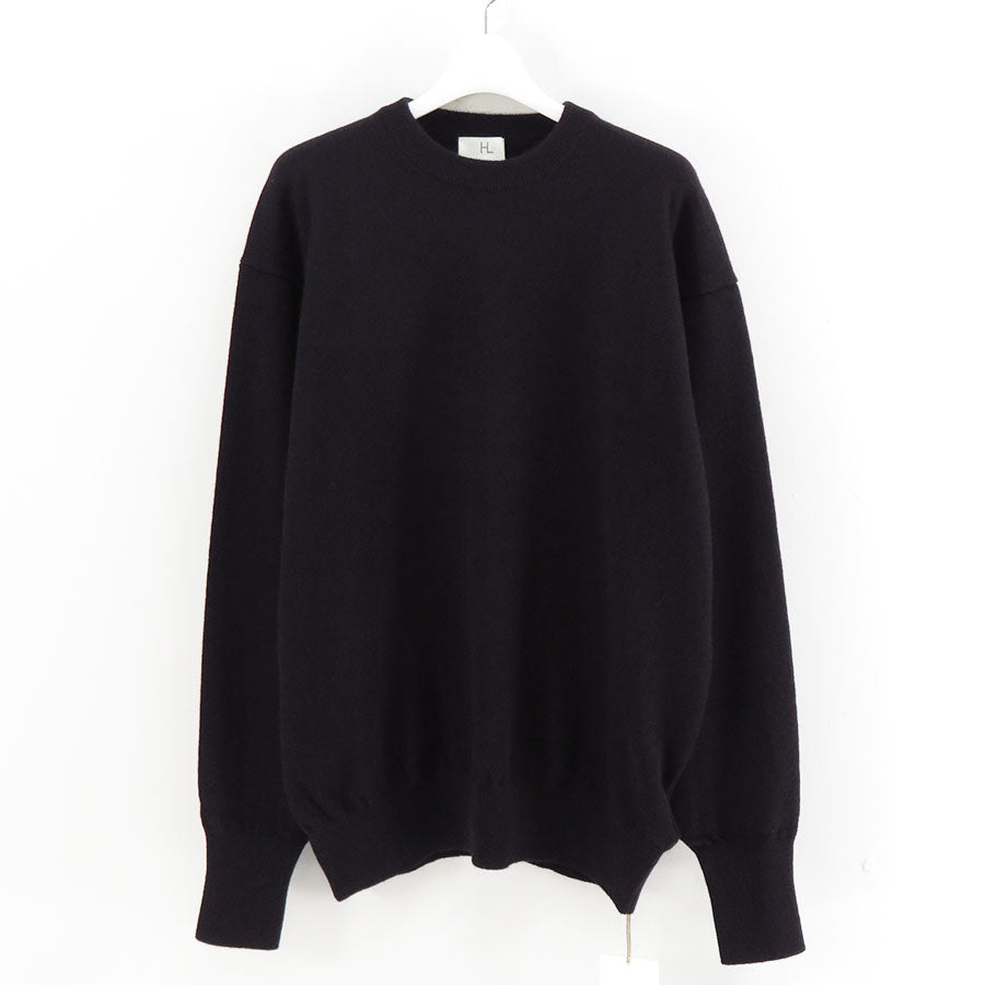 【HERILL/ヘリル】<br>Cashmere pullover <br>26-080-HL-8000-10