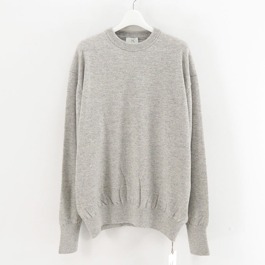 【HERILL/ヘリル】<br>Cashmere pullover <br>26-080-HL-8000-10