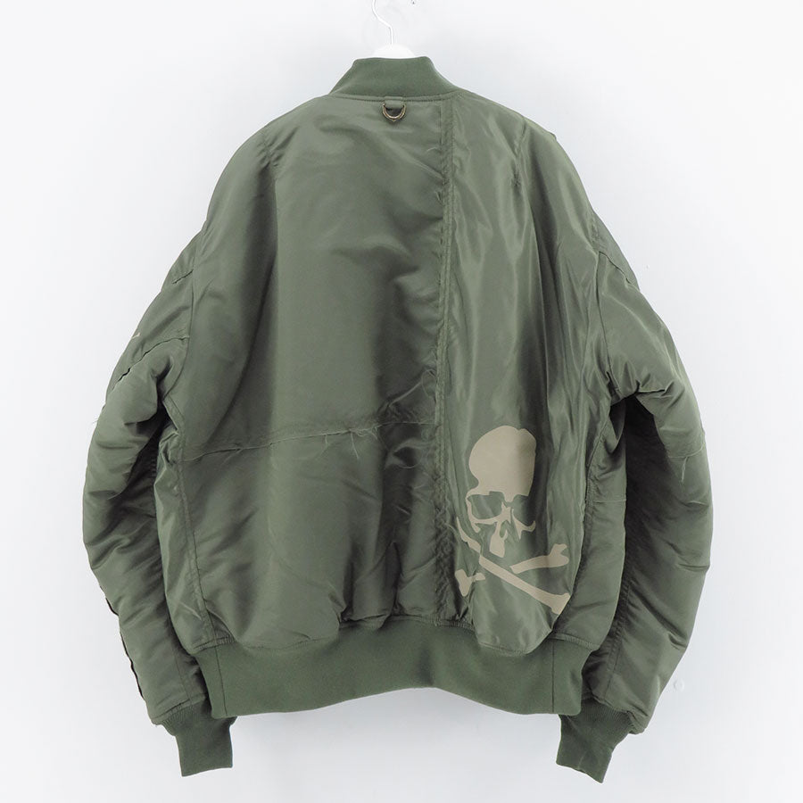 【MASTERMIND WORLD×ALPHA INDUSTRIES】<br>MA-1<br/>MW24C13-BL102