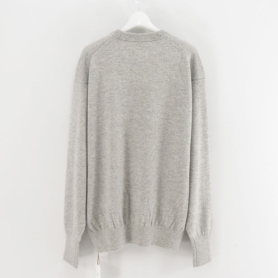 【HERILL/ヘリル】<br>Cashmere pullover <br>26-080-HL-8000-10