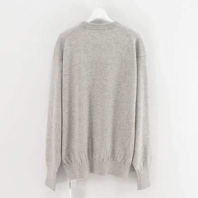 【HERILL/ヘリル】<br>Cashmere pullover <br>26-080-HL-8000-10