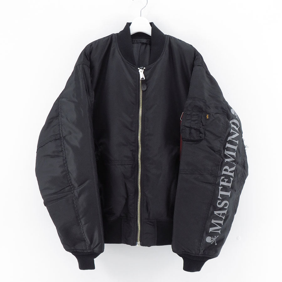 MASTERMIND WORLD×ALPHA INDUSTRIES】MA-1MW24C13-BL102の通販