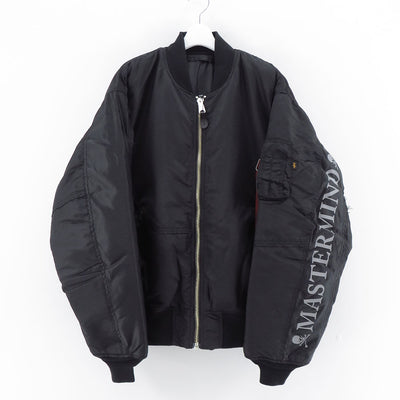 【MASTERMIND WORLD×ALPHA INDUSTRIES】<br>MA-1<br/>MW24C13-BL102