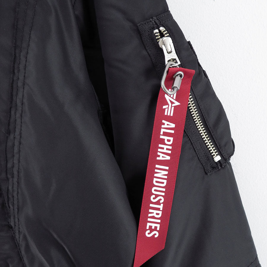 【MASTERMIND WORLD×ALPHA INDUSTRIES】<br>MA-1<br/>MW24C13-BL102