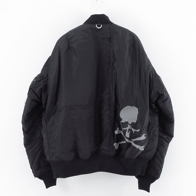 【MASTERMIND WORLD×ALPHA INDUSTRIES】<br>MA-1<br/>MW24C13-BL102