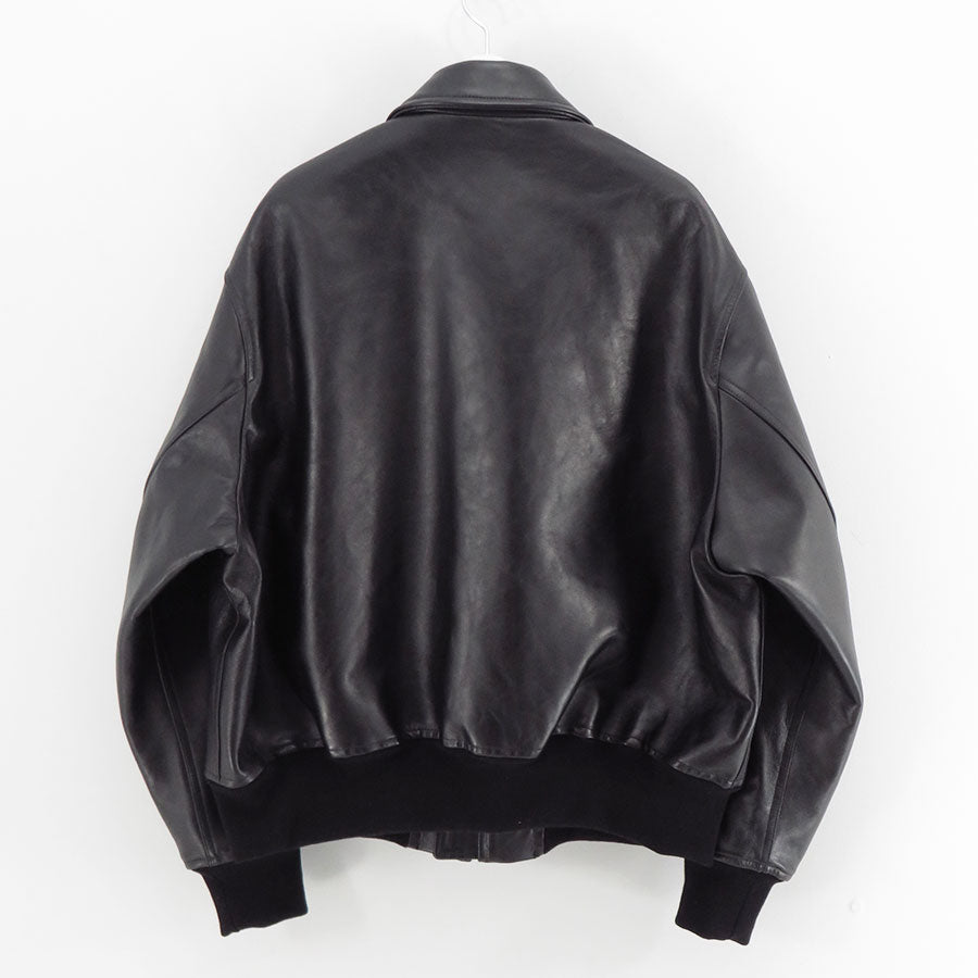 アプレッセ　26ss Leather A-1 Flight Jacket Leather A-1 Flight Jacket［26SAP-01-48］【2026SS】【26STYLE1