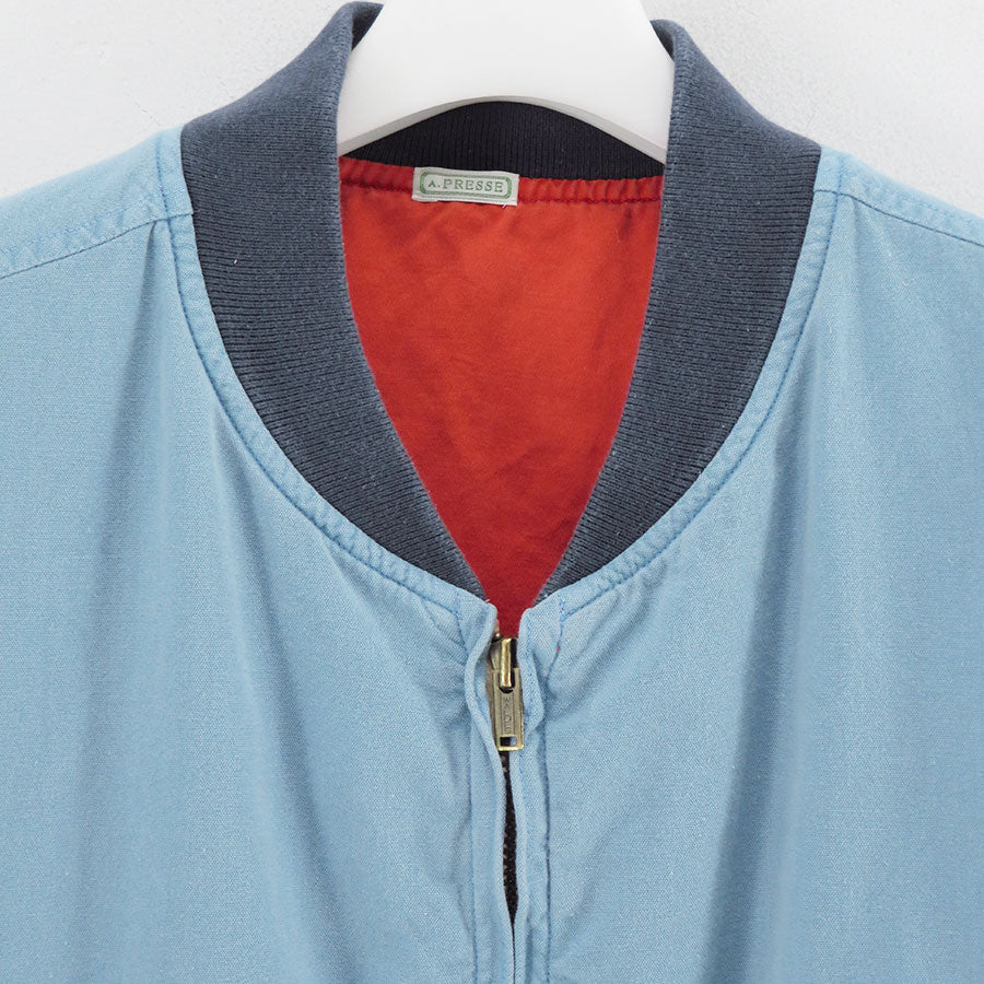 A.PRESSE/アプレッセ】Vintage Silk Cotton Test Pilot Model Jacket