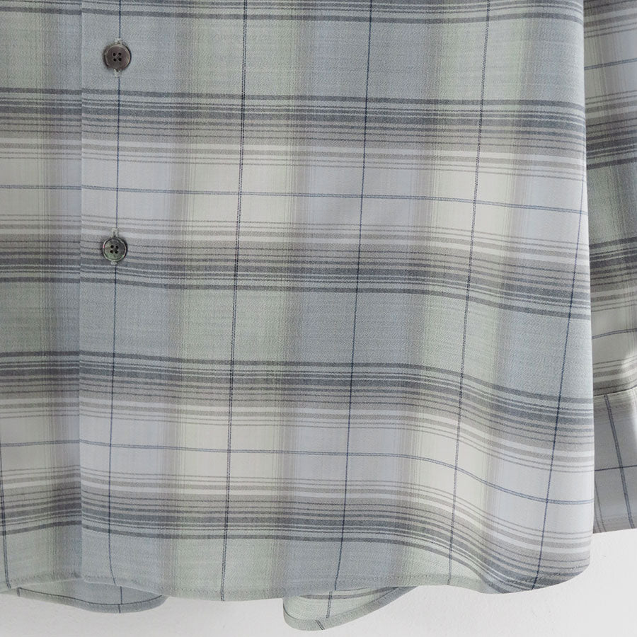 AURALEE/オーラリー】SUPER LIGHT WOOL CHECK SHIRT A25SS01LCの通販 