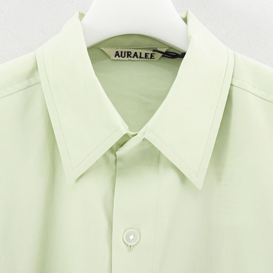 AURALEE 25SS WASHED FINX TWILL SHIRT 4