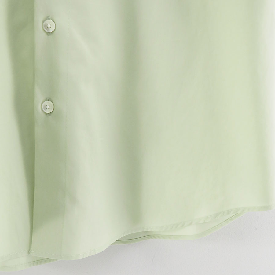 AURALEE/オーラリー】WASHED FINX TWILL BIG HALF SLEEVED SHIRT