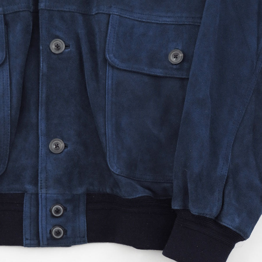 【HERILL/ヘリル】<br>Lamb suede Blouson <br>24-011-HL-8040-30