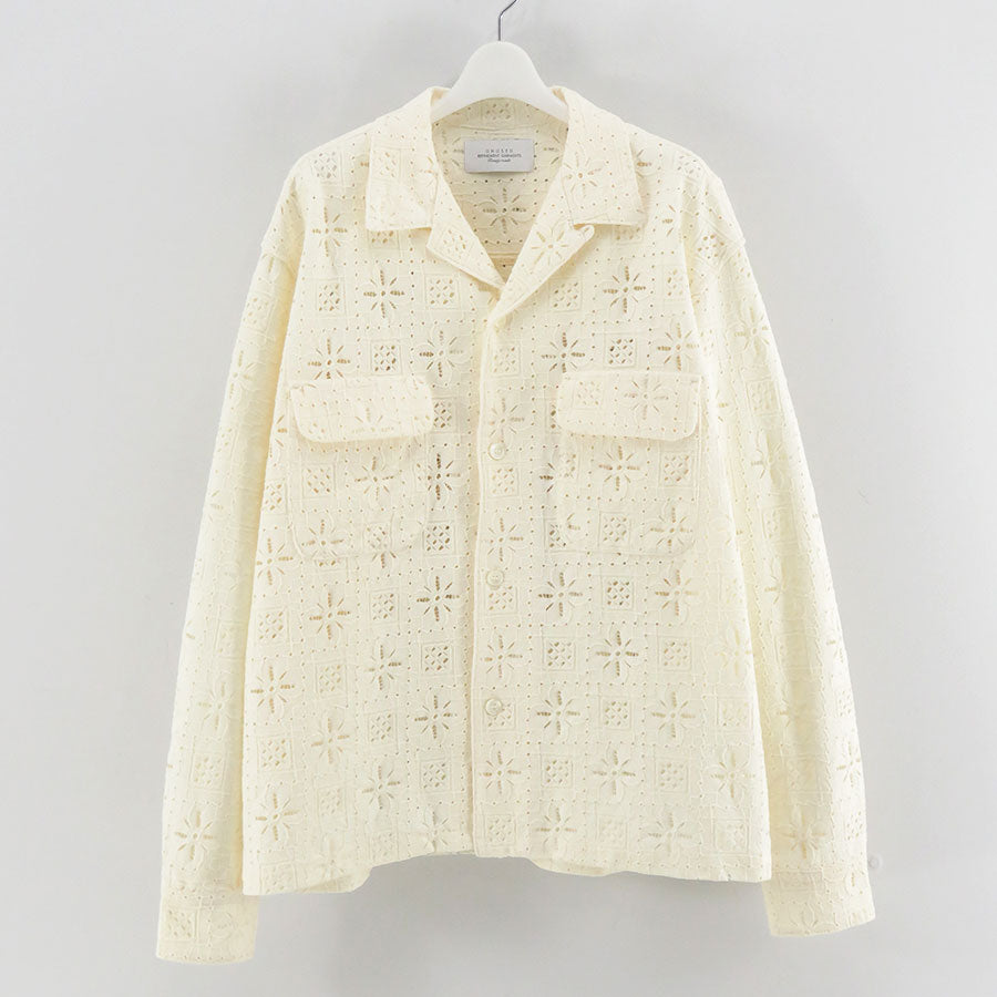 UNUSED/アンユーズド】Long sleeve Lace shirt US2504の通販 UNUSED/アンユーズド】Long sleeve Lace shirt US2504の通販