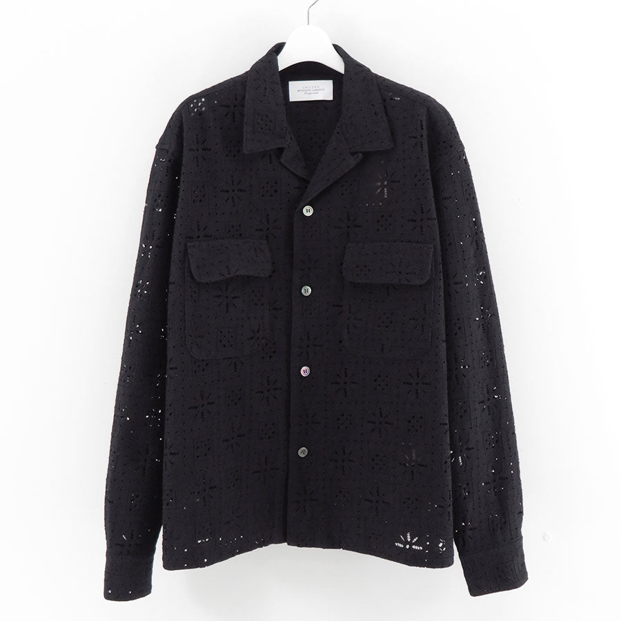 UNUSED/アンユーズド】Long sleeve Lace shirt US2504の通販 UNUSED/アンユーズド】Long sleeve Lace shirt US2504の通販
