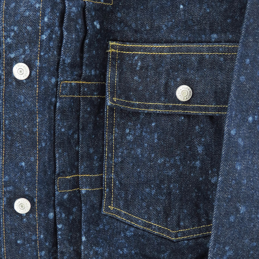 PENNEY'S FOREMOST/ぺニーズフォアモスト】1st late indigo pleats