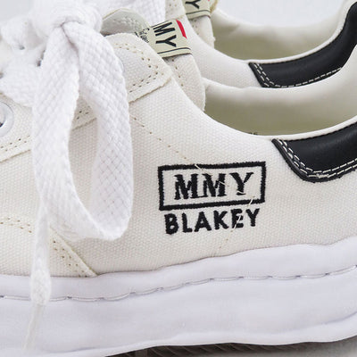 【Maison MIHARA YASUHIRO】<br> "BLAKEY" OG Sole Canvas Low-top Sneaker (WHITE)<br> A08FW735 