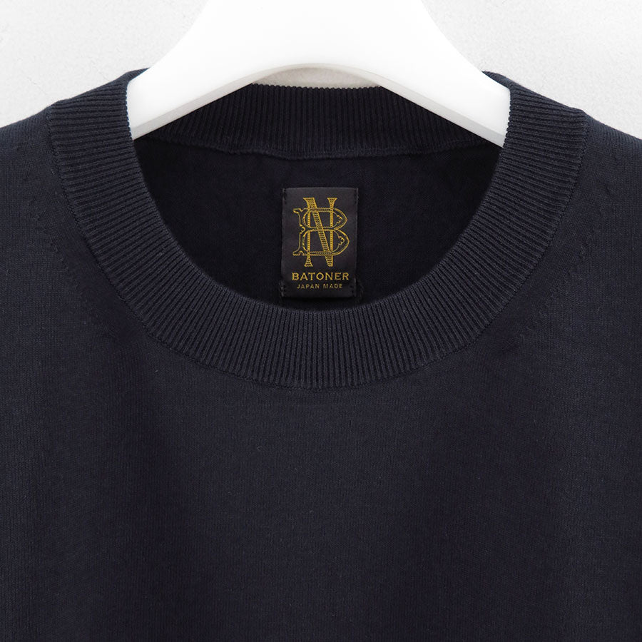 【BATONER/バトナー】<br>THE SEAISLAND COTTON CREW NECK S/S <br>BN-25SM-055