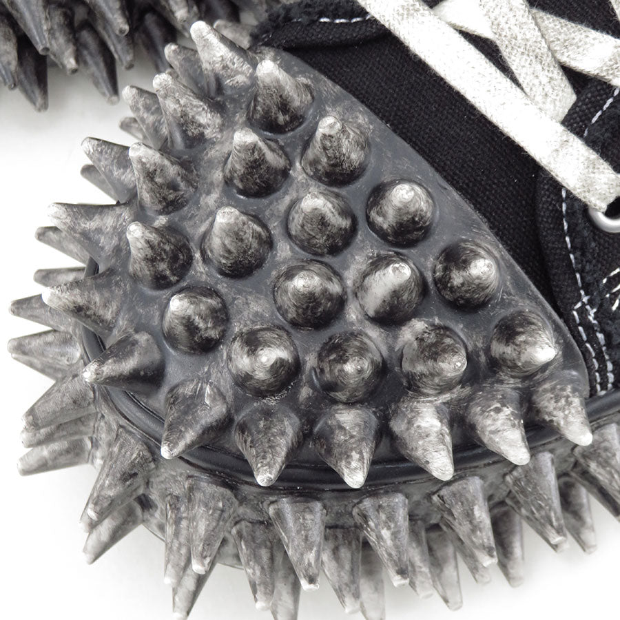 doublet/ダブレット】DIRTY SPIKE TOE CAP CANVAS SNEAKER 26SS76FT67