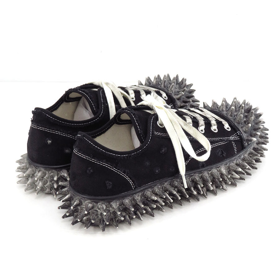 doublet/ダブレット】DIRTY SPIKE TOE CAP CANVAS SNEAKER 26SS76FT67