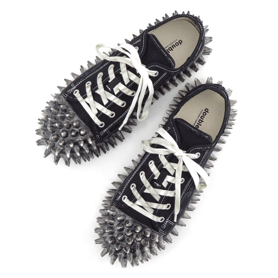 doublet/ダブレット】DIRTY SPIKE TOE CAP CANVAS SNEAKER 26SS76FT67
