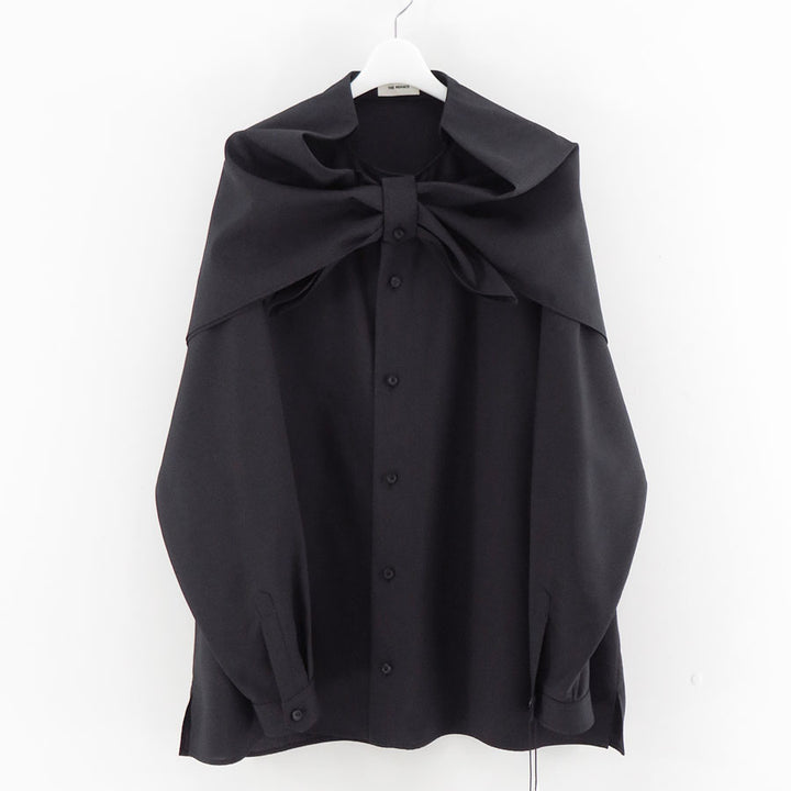 THE RERACS◆ザリラクス/長袖ブラウス/FREE/コットン/KHK/23SS-REBL-335L THE RERACS(ザリラクス) / ザリラクス/長袖ブラウス/FREE