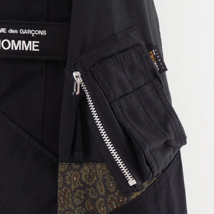COMME des GARCONS HOMME/コムデギャルソンオム】綿ナイロン