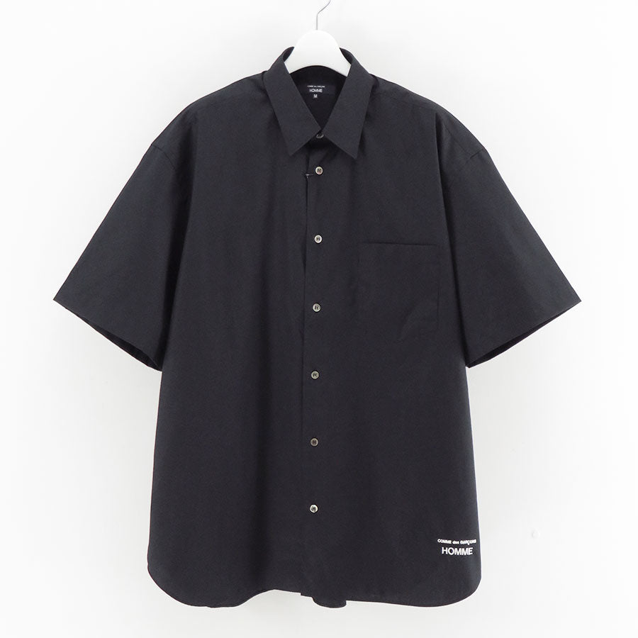 COMME des GARCONS HOMME/コムデギャルソンオム】綿ブロードS/S SHIRT