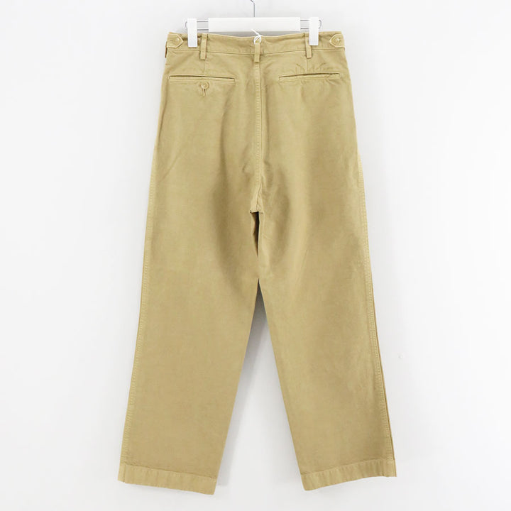 パンツ AURALEE 26ss CHINO ONE-TUCK WIDE PANTS 5 AURALEE/オーラリー】GARMENT-DYED FINX CHINO ONE-TUCK WIDE PANTS