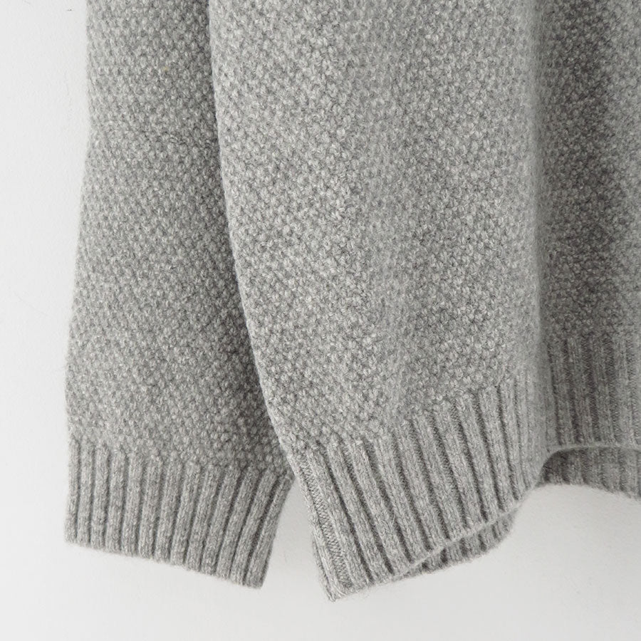 【ATON/エイトン】<br>LAMBS WOOL CREWNECK SWEATER <br>KRAGCW0402