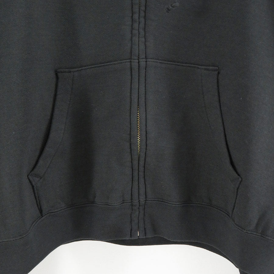 AURALEE/オーラリー】HIGH-TWIST COMPACT SWEAT ZIP PARKA A26AP01WUの