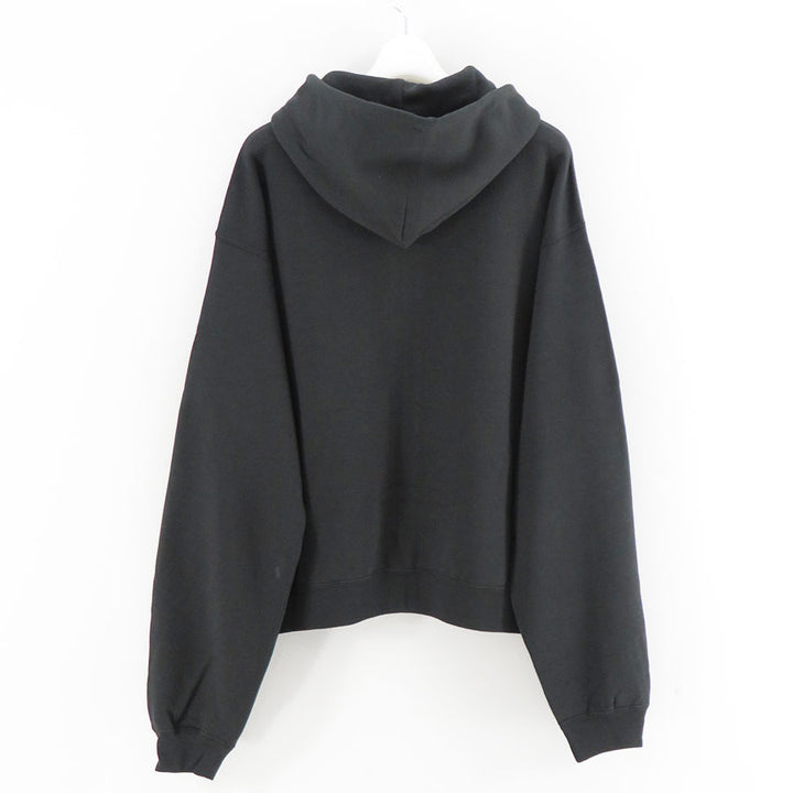 AURALEE スウェット ブラック サイズ4 AURALEE/オーラリー】HIGH-TWIST COMPACT SWEAT ZIP PARKA A26AP01WUの