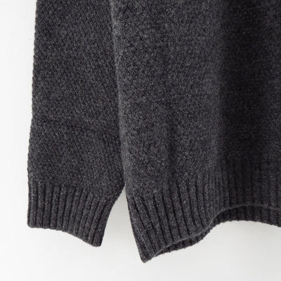 【ATON/エイトン】<br>LAMBS WOOL CREWNECK SWEATER <br>KRAGCW0402