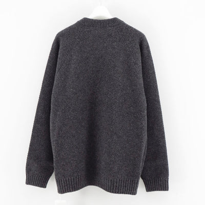 【ATON/エイトン】<br>LAMBS WOOL CREWNECK SWEATER <br>KRAGCW0402