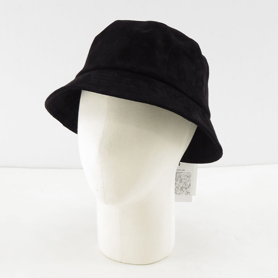 【KIJIMA TAKAYUKI/キジマタカユキ】<br>CALF SUEDE BUCKET HAT <br>242903