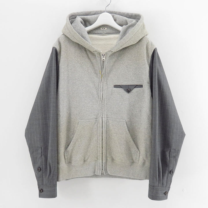 KHOKI/コッキ】Combination Zip Hoodie 26ss-t-12の通販 「ONENESS