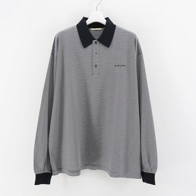 [法拉]<br>窄条纹长袖 Polo 衫<br>FR0401-M3002 
