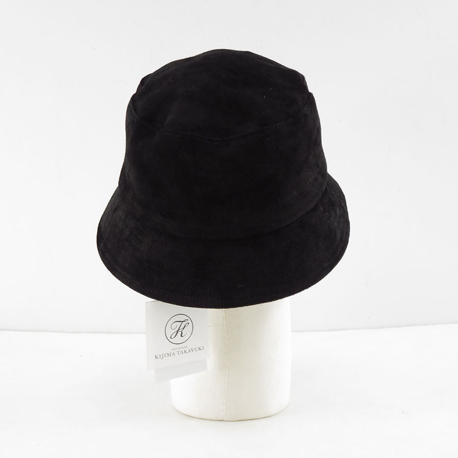 kijima takayuki SUEDE BUCKET HAT レザー ハット